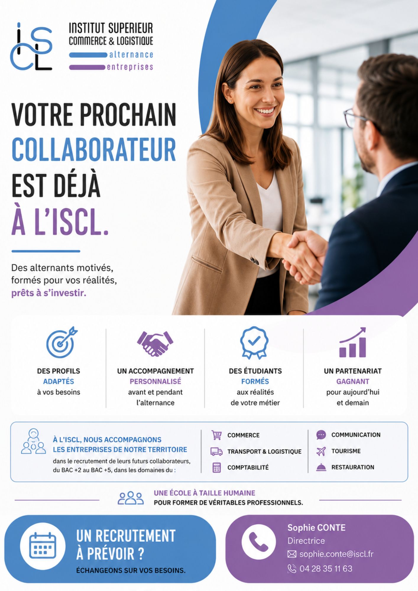 Flyer Recruter votre nouveau collaborateur